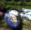 Meowth kayaker